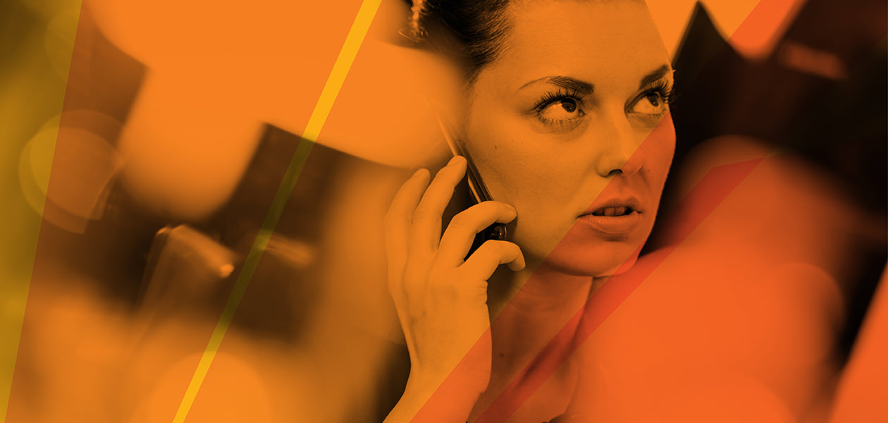 spark-connect-woman-phone